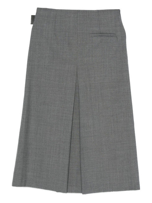 SEMICOUTURE PLEATED SKIRT